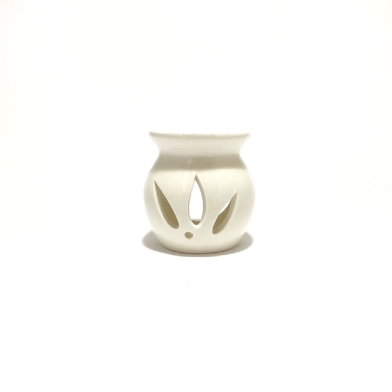 Керамична арома лампа "Бяло лале"