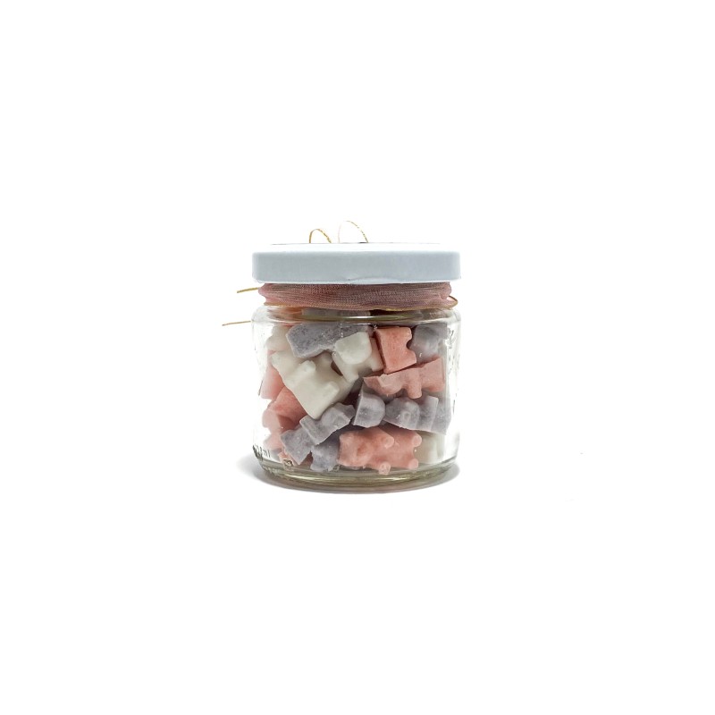 Соеви арома блокчета “Gummy Bears” – люляк, жасмин и цветен букет